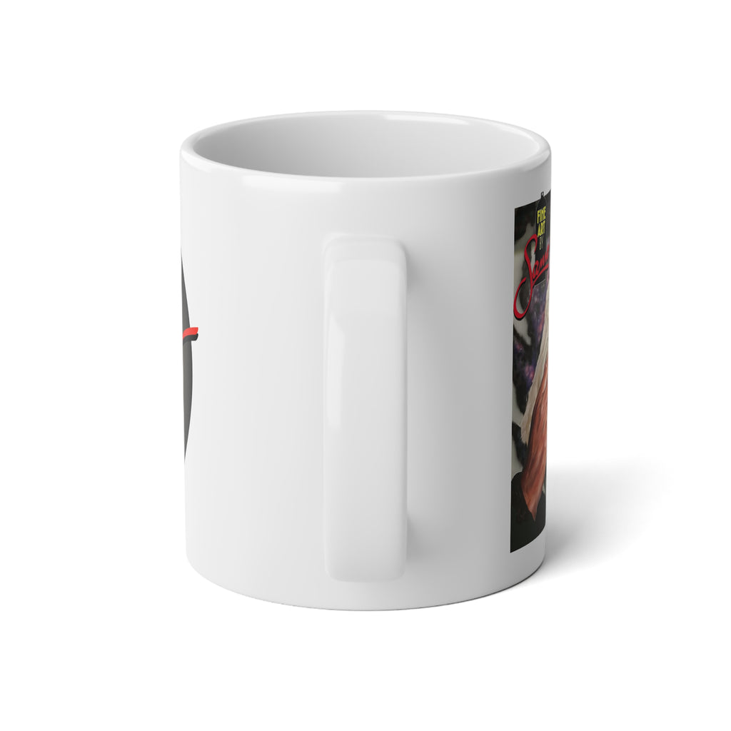 Einstein Spray Paint Mural 20oz Jumbo Mug | Samo Street Art Print
