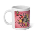 Makeup Spray Painted Mural Jumbo Mug | Samo Print