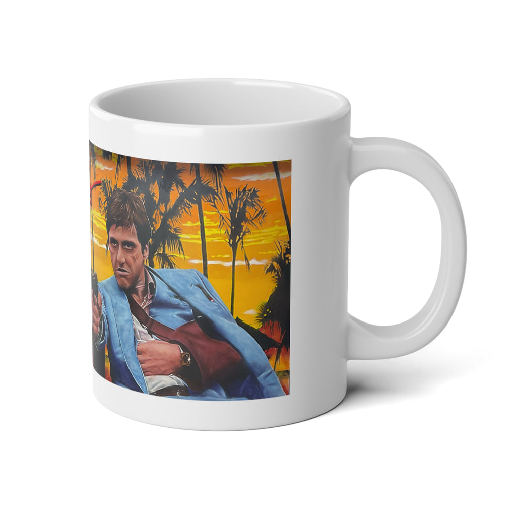 Scarface Spray Paint Mural Jumbo Mug | 20oz
