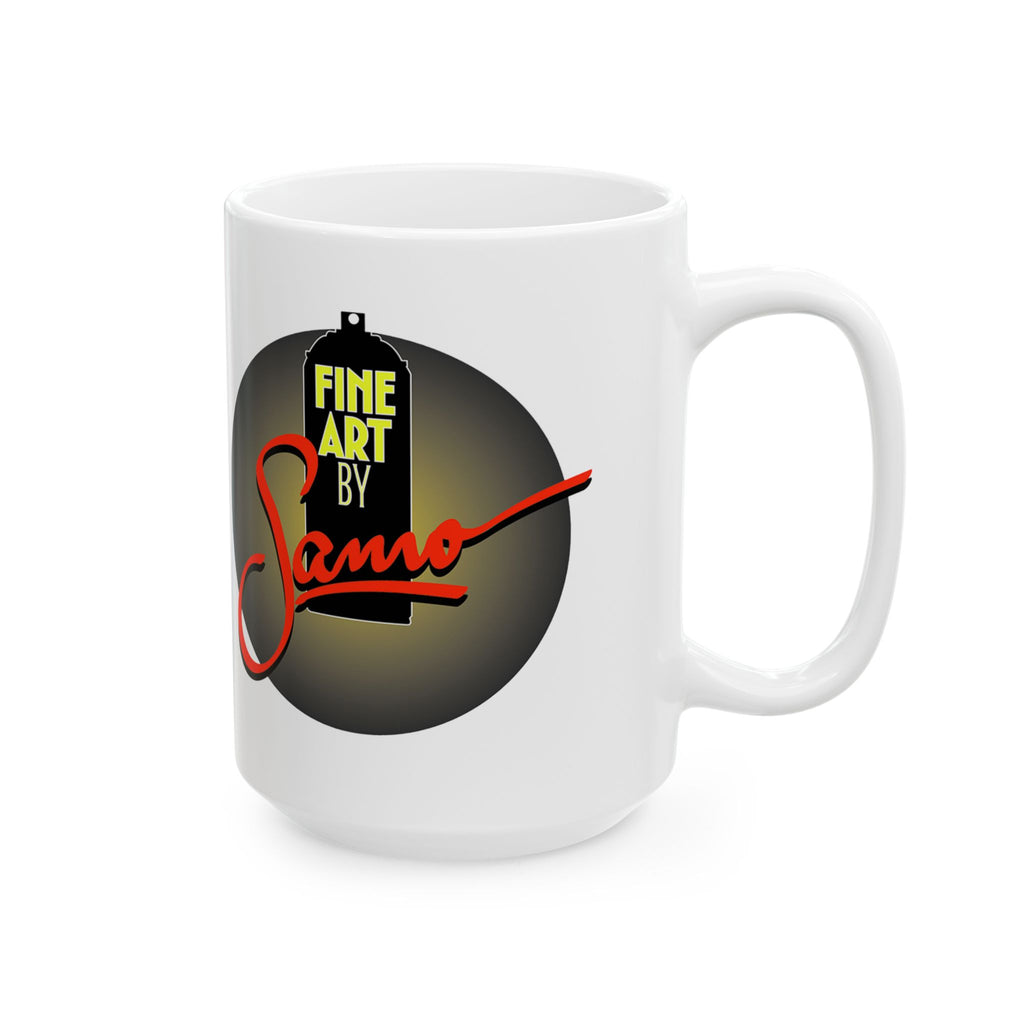 The World Is Yours Spray Paint Mural by Samo | Ceramic Mug