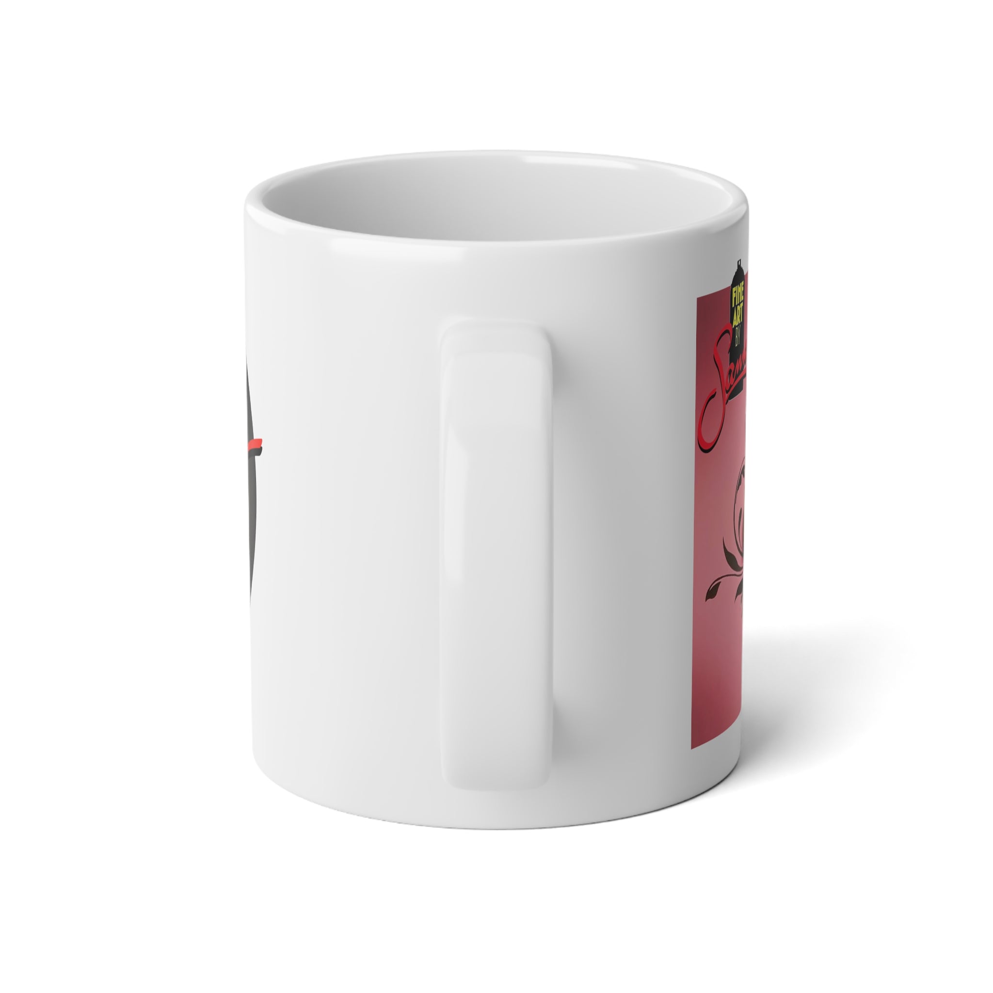 Makeup Spray Painted Mural Jumbo Mug | Samo Print