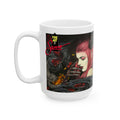 Woman Scorned mural spray paint print Ceramic Mug | Samo street art