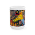Samo Scarface Spray Paint Mural Ceramic Mug | 15oz